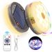 Éclairage de camping 12,8 m 128 LED énergie solaire/USB enroulable multicolore