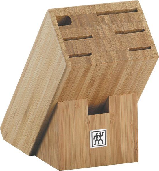 Zwilling Messenblok Bamboe - 5 Messen - Bruin