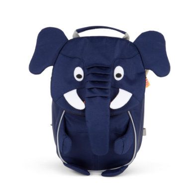Affenzahn Kleine Vrienden - Kinderrugzak Ollie Olifant - Blauw
