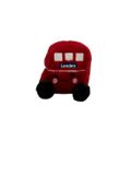 Aurora Palm Pals - Engelse Dubbeldekkerbus - 13 cm - Pluche