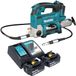 Makita DGP 180 RM accusmeerpistool 18 V 690 bar + 2x accu 4.0 Ah + lader
