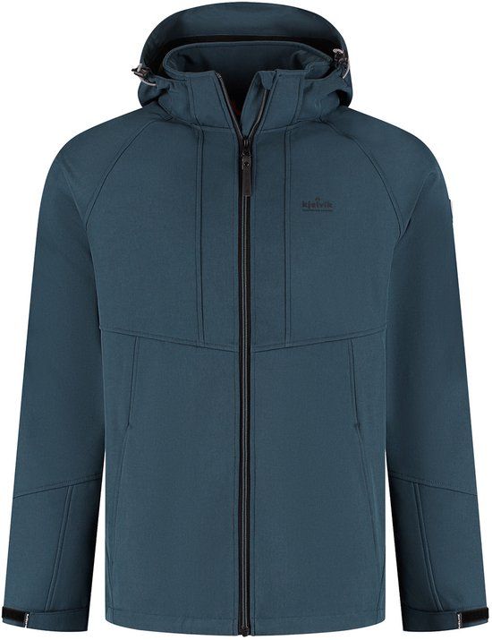 Kjelvik Outdoorjas Rik Blauw