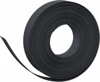 vidaXL Tuinbegrenzing 10 m 10 cm polyetheen zwart