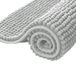 subrtex Chenille badmatten voor badkamer, extra zacht en waterabsorberend antislip badkleed, perfecte pluche tapijtmatten voor bad, douche (40 × 60 cm, lichtgrijs)