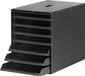 Durable Ladebox Idealbox Plus, 7 schuifladen, C4, Kunststof, Zwart