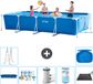 Intex Rechthoekig Frame Zwembad - 450 x 220 x 84 cm - Blauw