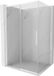 Mexen Rox cabine de douche coulissante 90 x 75 cm, transparent, blanc