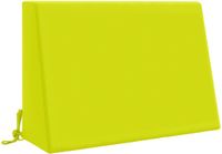 vidaXL Rugkussen SOEST 100% Polyester Heldergroen 60 x 20 x 40 cm