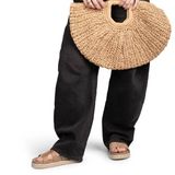 POSH by Poelman Scottie leren slippers beige