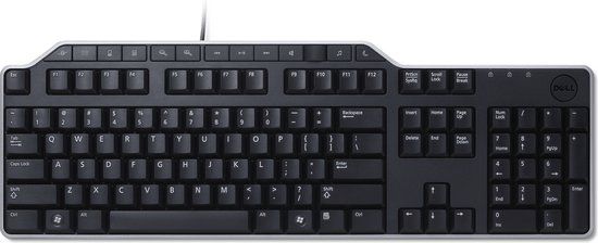 DELL KB522 toetsenbord Universeel USB QWERTZ Tsjechisch, Slovaaks Zwart