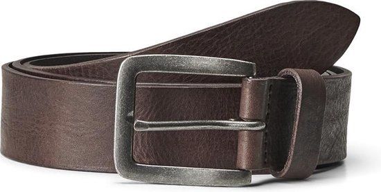 Jack & Jones Riem Jacvictor Leather Belt Noos 12152757 Black Coffee - Bruin - Heren