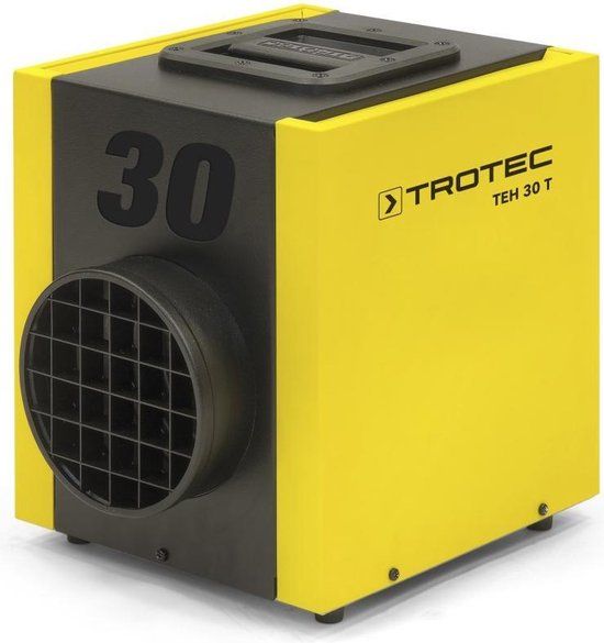Trotec TEH 30 T - Elektrische Ventilatorkachel - 2000W - Geel/Grijs
