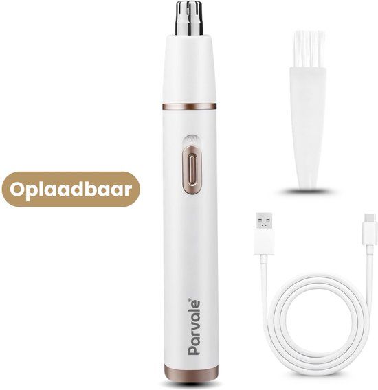 Parvale Neustrimmer voor Mannen en Vrouwen - Neushaartrimmers - Neushaartrimmer Heren en Dames - Oortrimmer - Oplaadbaar