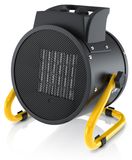 Brandson elektrische verwarmingsventilator, 3 kW, zwart-geel