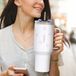 Gourde isotherme avec paille 1,2 l - personnalisée