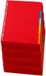 Stylex A4 tabbladen set - 60 stuks - gekleurd - 23 ringen - karton