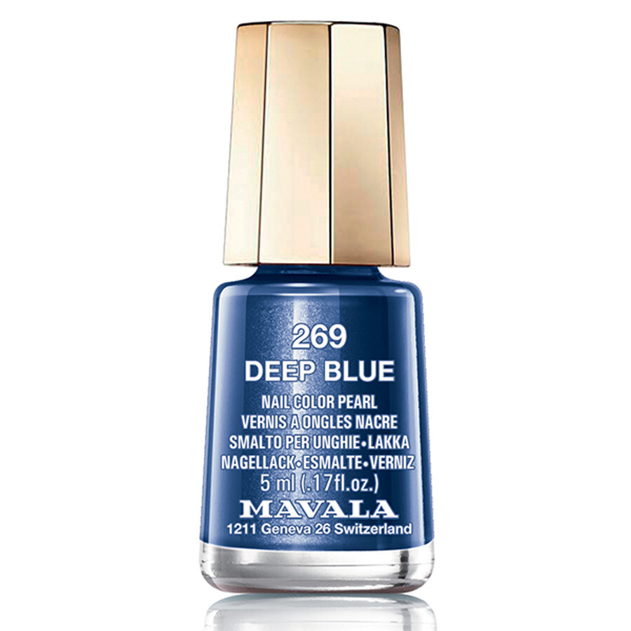 Mavala 269 - Deep Blue Nail Color Nagellak 5 ml Nagels