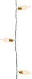 Lumineo LED vintage l1190 cm transparant/wwt kerstverlichting