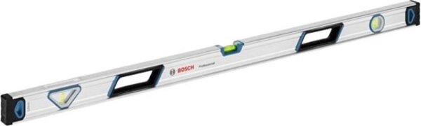 Bosch Professional waterpas 120 cm (rondom afleesbaar, aluminium behuizing, robuuste eindkappen, in blister)