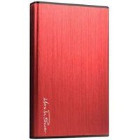 Heden MaxInPower BEM25MUA1CR - Storage enclosure - 2.5" - SATA 6Gb/s - USB 3.0 - donkerrood