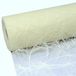Sizoweb Tafelband - 25 meter rol + 100 Decoratieve Harten Gratis (30cm Breed, Crème)