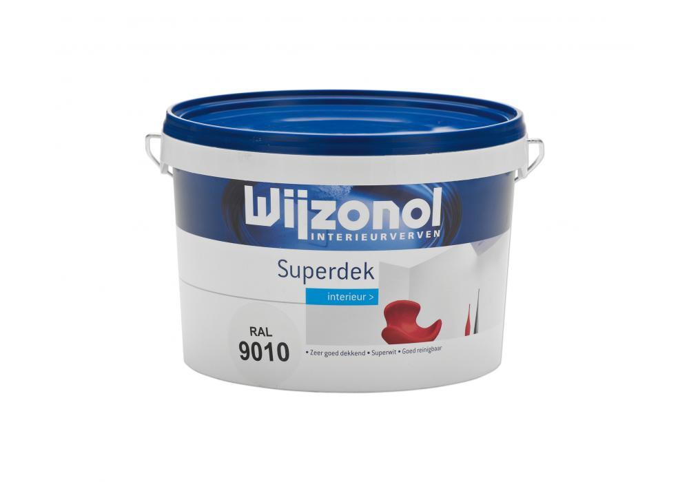 Wijzonol Interieur Muurverf Dekkend Mat Acryl 9010 5 L