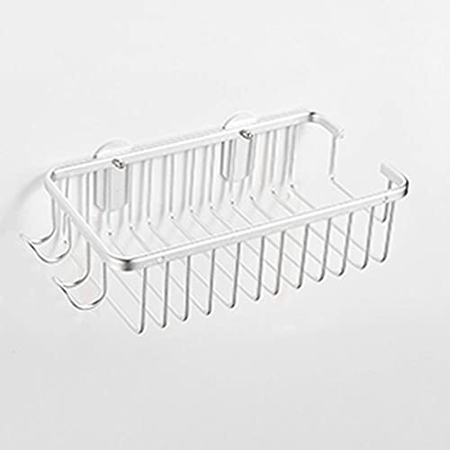 HIFASI Badplank Wandmontage Douche Caddy met Haken Badkamer Plank Geen