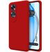 Tumundosmartphone Hoesjes van vloeibare siliconen, zeer zacht voor Oppo A60 4G, rood