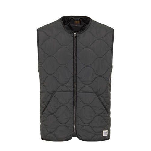 Lee Quilted Bodywarmer - Washed Black