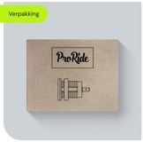 ProRide Chargeur de voiture USB 12V 2 ports - 5V/2.4A - Panneau triple à montage en surface - Prise allume-cigare et interrupteur