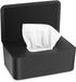 Boîte distributrice de lingettes jetables sans marque noir