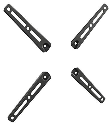 RICOO TV muurbeugel VESA-adapter 200 x 200 op 400 x 400 (VA0200) voor 32-55 inch