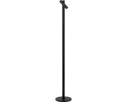 Lucide ANTRIM Oplaadbare Leeslamp - Accu/Batterij - LED Dimb. - 1x2,2W 2700K - IP54 - Met draadloos oplaadstation - Zwart