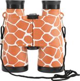 Merkloos / Sans marque Toi-Toys Speelgoed verrekijker - voor kinderen - met giraffe print - kunststof