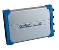 PeakTech 1331 - pc-oscilloscoop, 4-kanaals, 100 MHz, 1GS/s, USB & LAN-interface, pc-software, P 1326