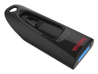 SanDisk Ultra USB Flash Drive - 16GB - USB 3.2 Gen 1 (3.1 Gen 1) - Black