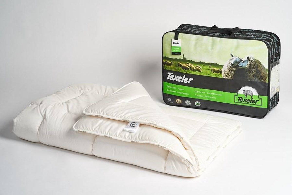 Texeler Tencel Wollen Dekbed Enkel - All Year - Eenpersoons - 140x200cm