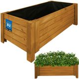 KOTARBAU® Houten Plantenbak, Kiefernhout, 79 x 39 x 30 cm, Eik