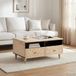 Maison Exclusive Table basse, 80x54x40 cm, bois de manguier massif