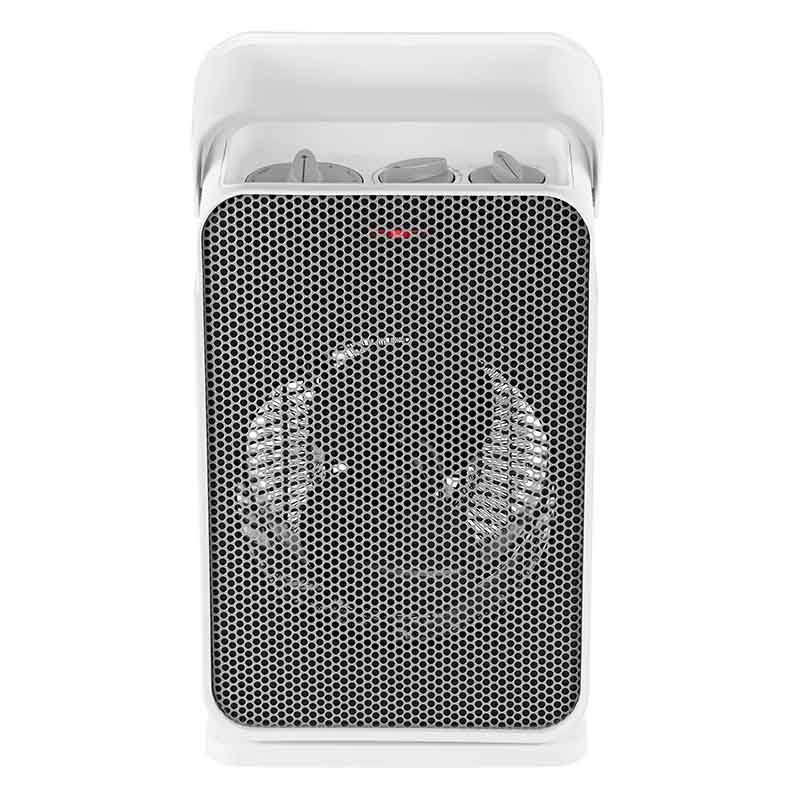 Unold 86450 - Elektrische Ventilator Verwarmingstoestel - 2000W - Wit/Grijs