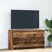 Maison Exclusive - Meuble TV aspect bois ancien 100x35x54 cm Matériau dérivé du bois