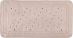 Differnz Tutus Tapis antidérapant pour baignoire 68x36cm Taupe