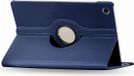 iMoshion 360° Draaibare Bookcase - Donkerblauw voor Samsung Galaxy Tab A9 Plus 12.4 inch