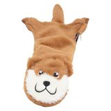 JACK AND VANILLA Pluche speelgoed voor honden, 30 cm, realistisch design, geluid en wasbaar, ideaal voor interactieve spellen, heldere kleur, plat model