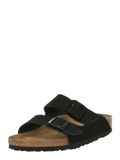 Birkenstock Arizona Slippers Senior Zwart Leer