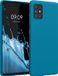 kwmobile Samsung Galaxy A51 hoesje - Zachte TPU back cover - Caribisch Blauw