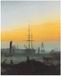 Your Decoration B.V. Impression d'art Caspar David Friedrich - Der Greifswalder Hafen 70x90cm