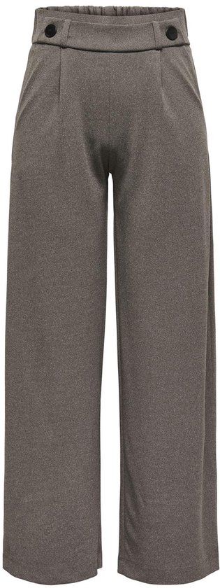Jacqueline De Yong JDY Broek met wijde pijpen JDYGEGGO LIFE NEW LONG PANT JRS NOOS Chocolate Brown