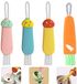 Unyqoos® Set de quatre brosses de nettoyage multifonctionnelles pour couvercles de gobelets et espaces étroits