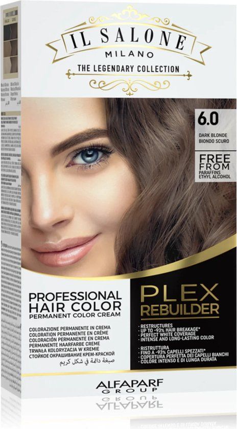 IL Salone - Alfaparf - Haarverf Kit - #6 Donker Blond - 120 ml